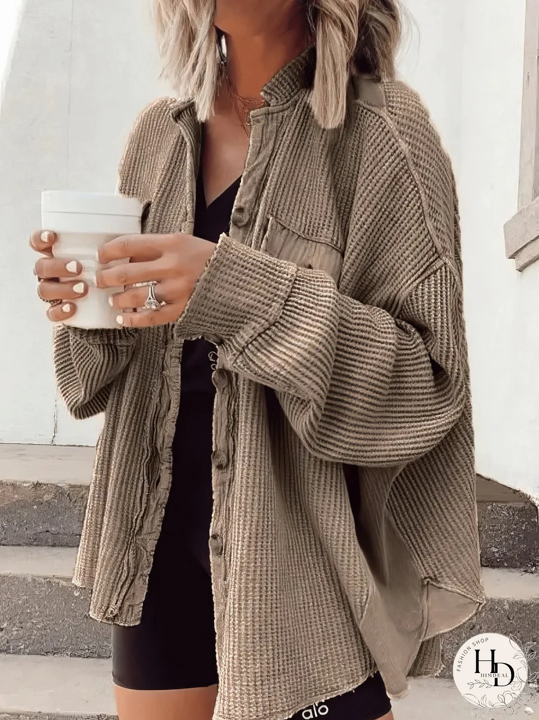 Versatile Long Knit Cardigan