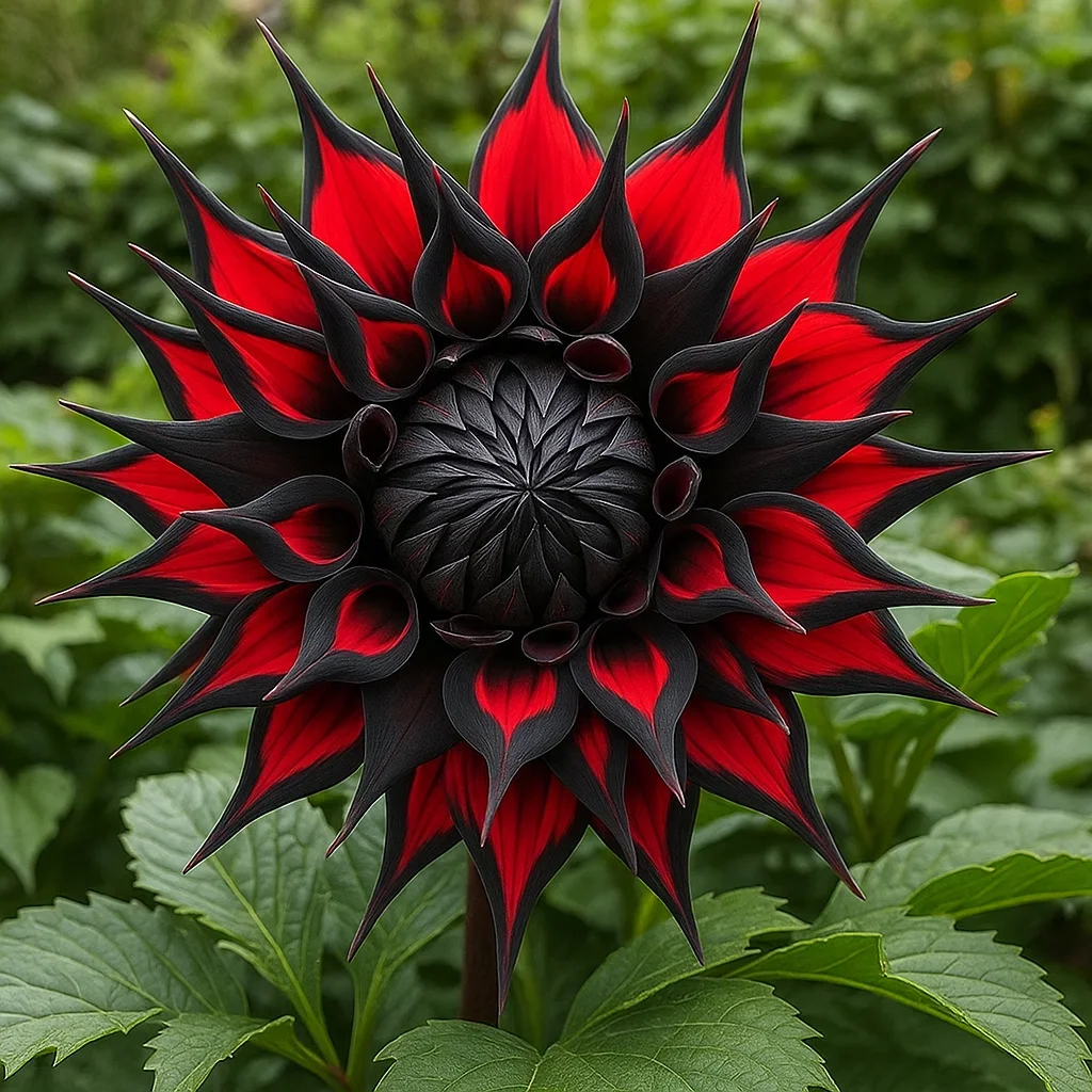 Red Devils-Double dahlia bulbs