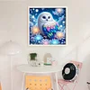 (Counted/Stamped)Flower Owl-11CT Cross Stitch 40*40cm/15.75*15.75in