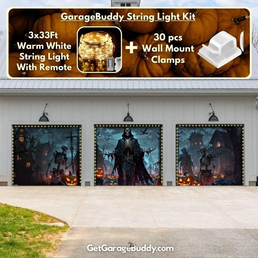 GarageBuddy Halloween Garage Door Covers
