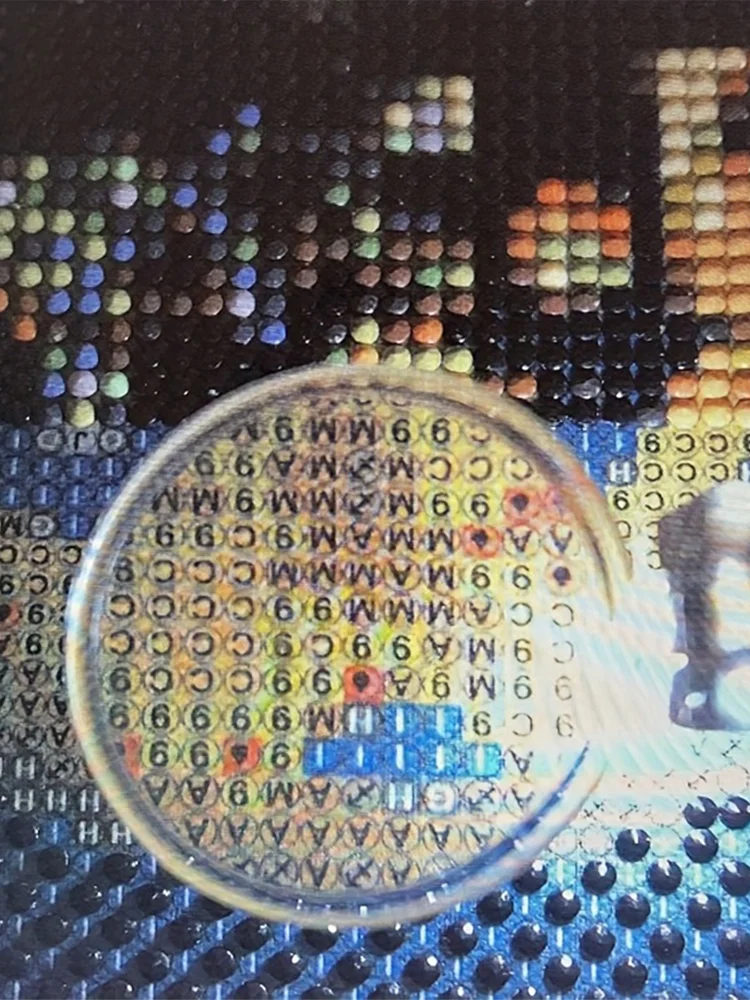 Clip on Diamond Art Pen Drill Magnifier Hand Free Diamond Painting Pen Magnifier