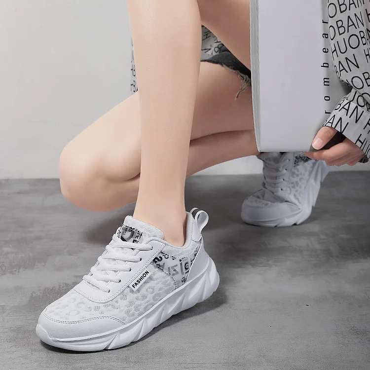 2024 Women's New Spring and Autumn Mesh Casual Soft Sole Sports Shoes  Stunahome.com