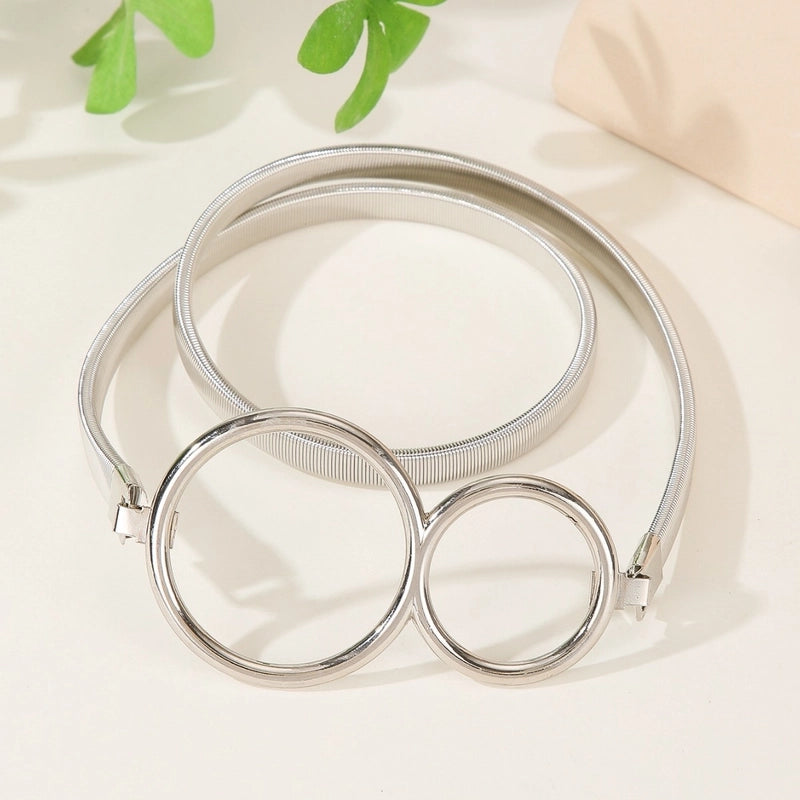 Ethnic Style Geometric Metal Iron Women’s Chain Belts