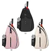 Oxford Cloth Sling Bag Waterproof Simple Shoulder Bags Large Capacity Versatile Crossbody Bag for Sports And Outdoor Family Outings