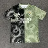2025/2026 Real Madrid Dragon pattern Army green and Black Football Jersey 1:1 Thai Quality