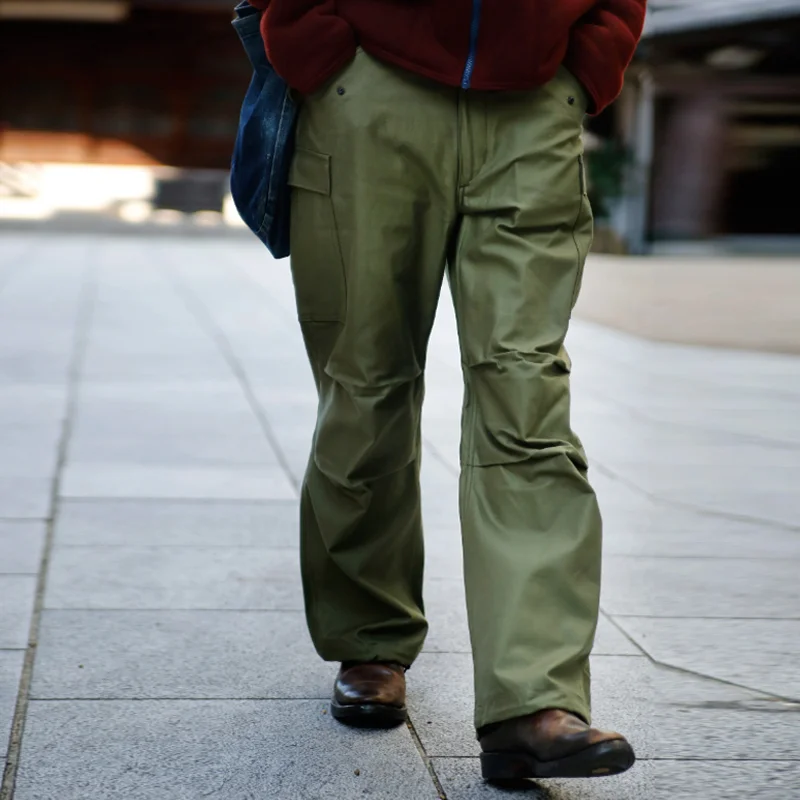 M-65 Loose Hem Drawstring Field Pants