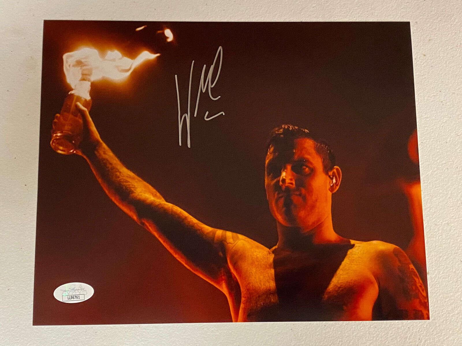 PARKWAY DRIVE WINSTON MCCALL AUTOGRAPHED SIGNED 8X10 Photo Poster painting JSA COA # LL96761