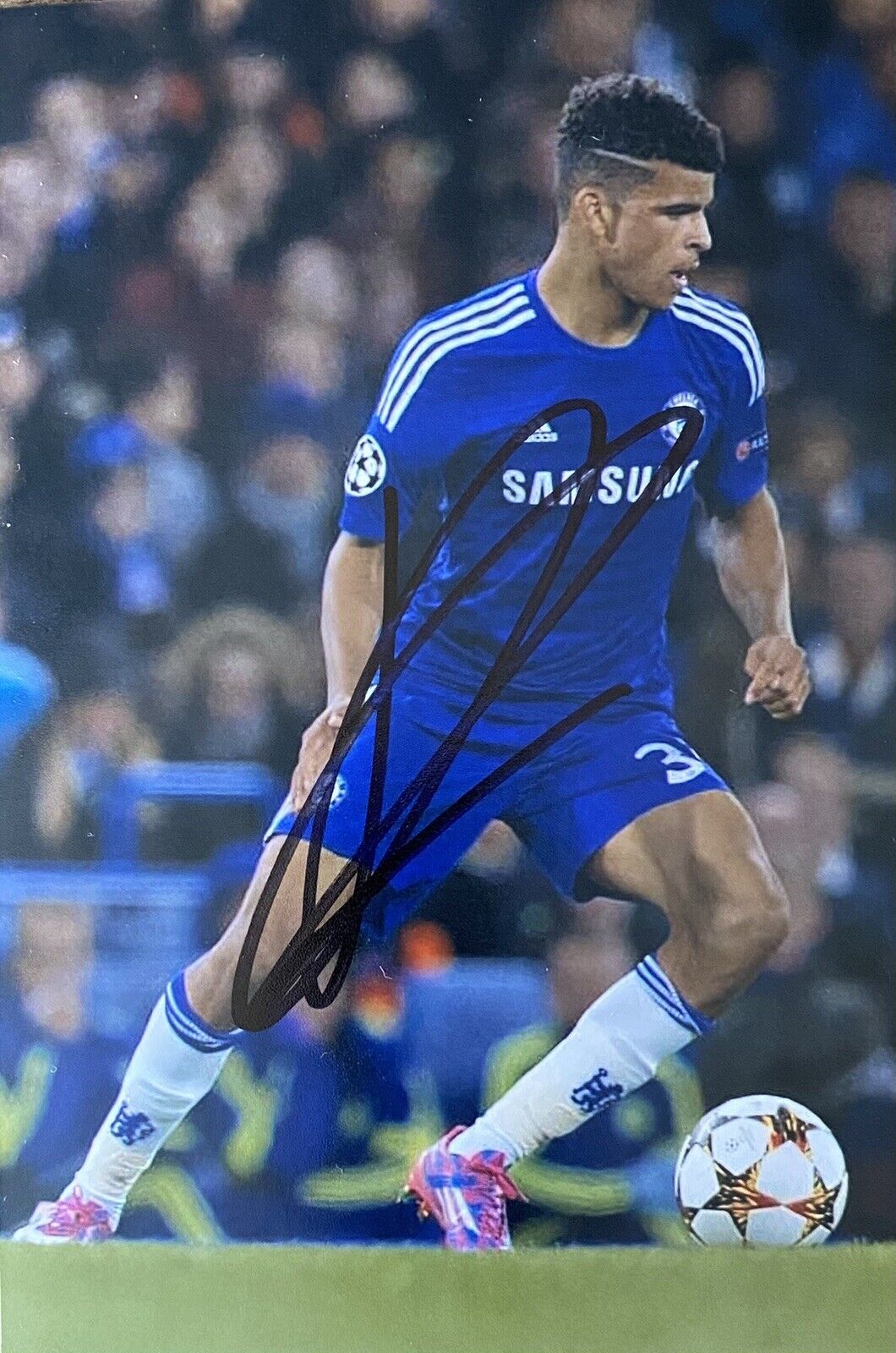 Dominic Solanke Genuine Hand Signed Chelsea 6X4 Photo Poster painting