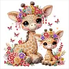 DIY Special Shaped Drill Diamond Painting Kit Framed - Giraffe