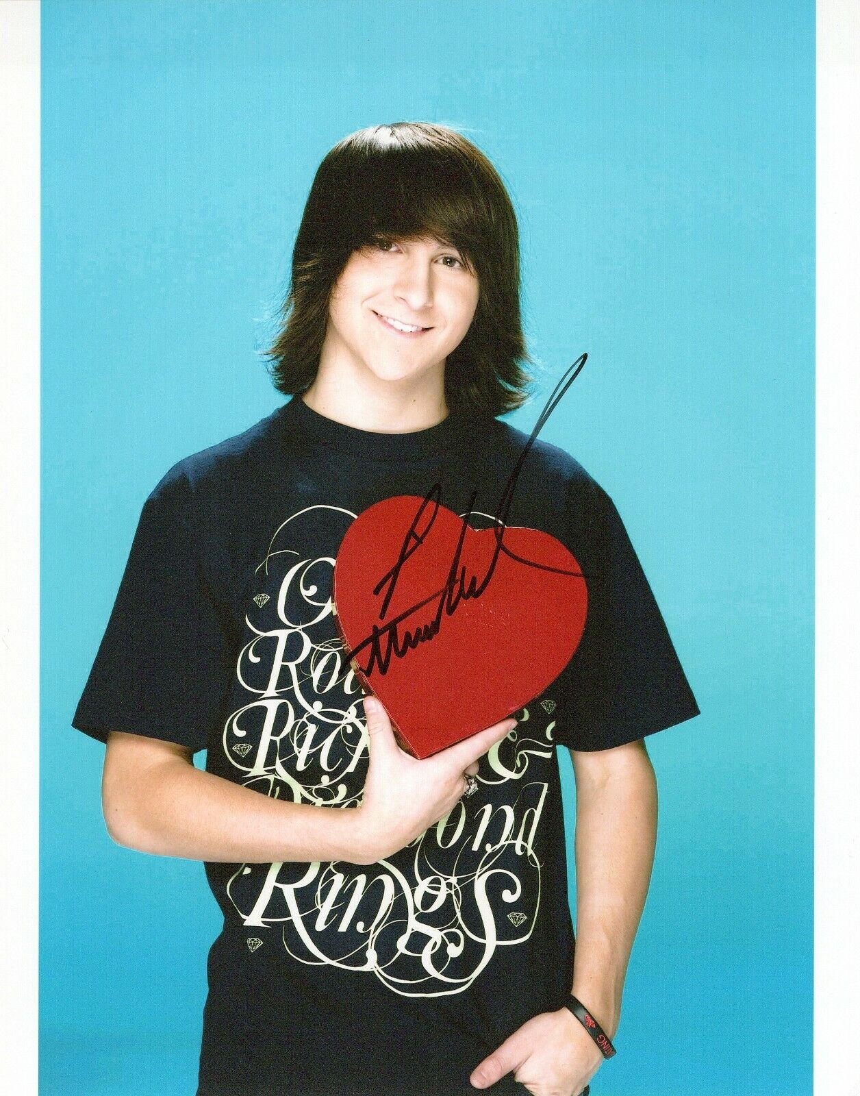 Mitchell Musso head shot autographed Photo Poster painting signed 8x10 #2