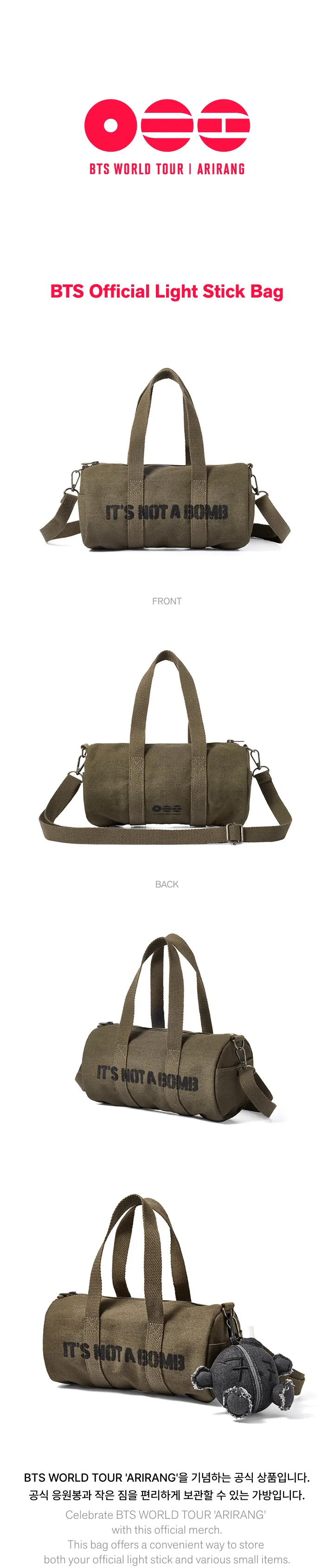 BTS Arirang Bags