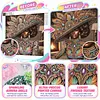Peacock Beaded Black Lady Special Shaped 5D DIY Partial Drill Diamond Art Kit 30x30cm Diamonds Dots Gem Art Kits for Adults Home Decor