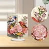Vase &Agrave; Fleurs Et Oiseaux D&eacute;coration De Peinture Au Diamant C&ocirc;t&eacute; Simple Sp&eacute;ciale Diamant Peinture 
