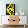 Borussia dortmund logo-carr&eacute; drill peinture diamant-30*40cm