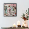 Japanese Girls Geisha -Partial Special Shaped Diamond Painting 30*30CM