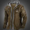 Men's Vintage Deerskin Hooded Jacket (Buy 1, Get 1 Free)