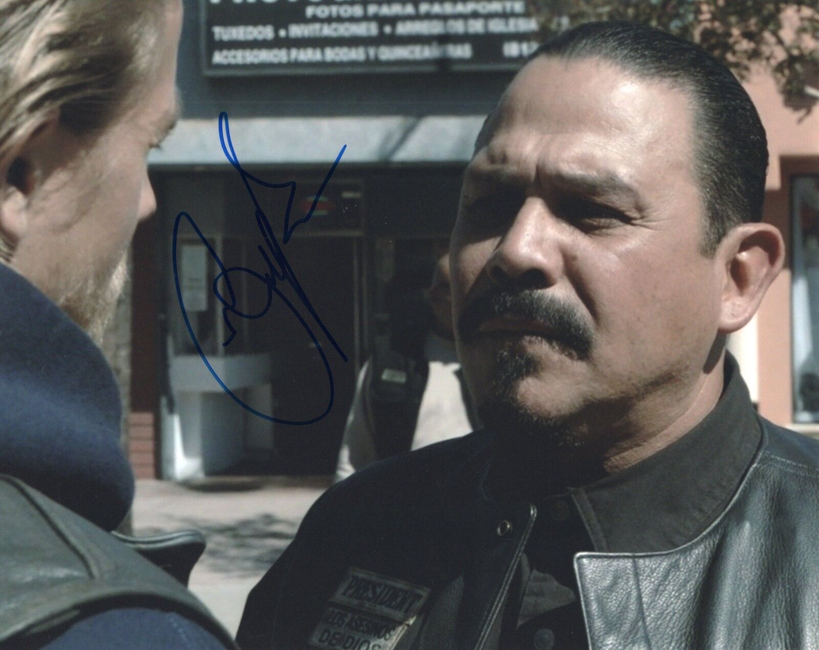 Emilio Rivera Sons of Anarchy TV Show Marcus Alvarez Signed 8x10 Photo Poster painting w/COA #5