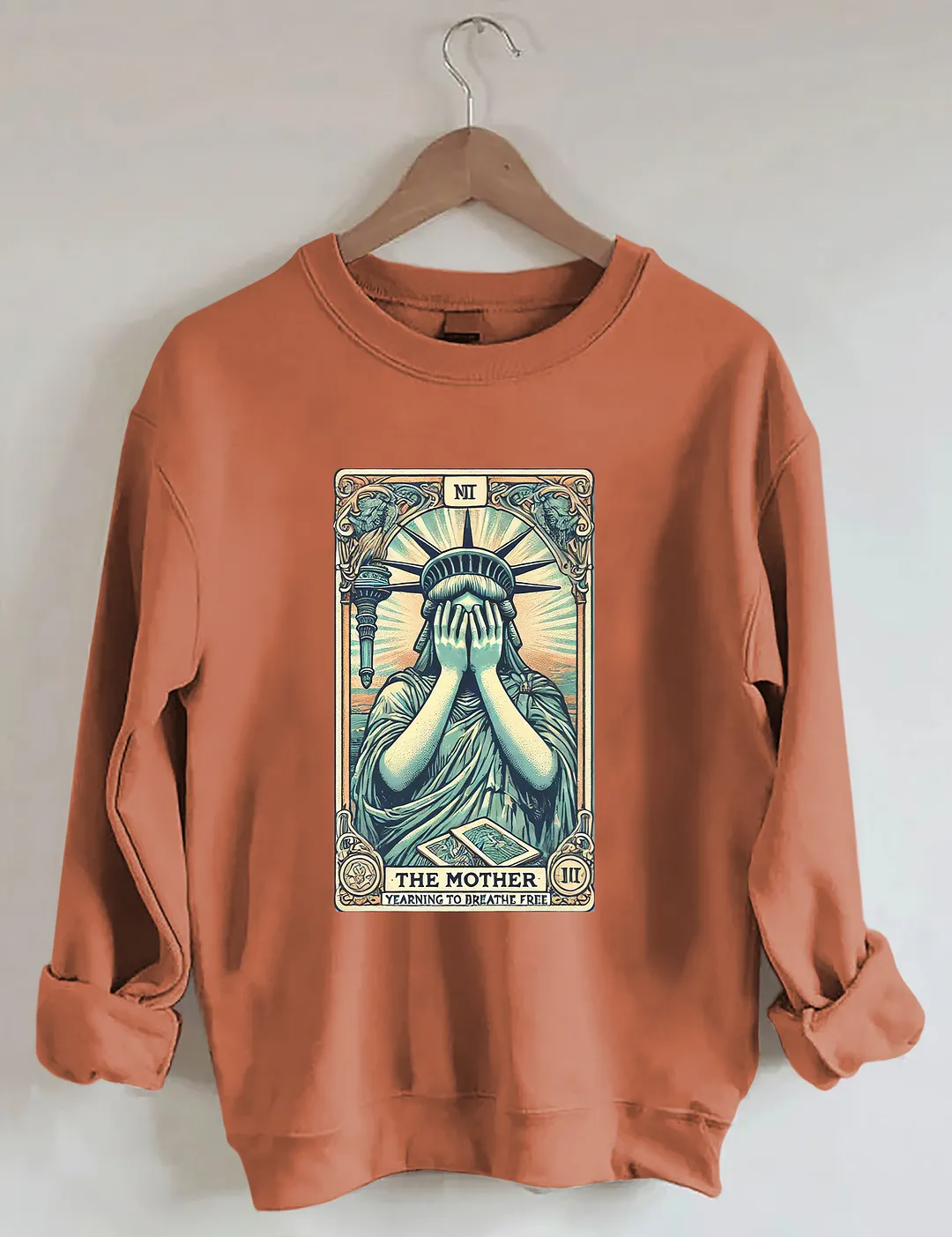 The Mother Crying Sculpture Sweatshirt
