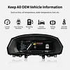 12.3" LCD Digital Dash Cluster Instrument For Volkswagen Passat B8