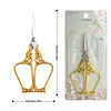 >SALE<Vintage European Style Scissors for Sewing Crafting 12x5.5cm (Gold)