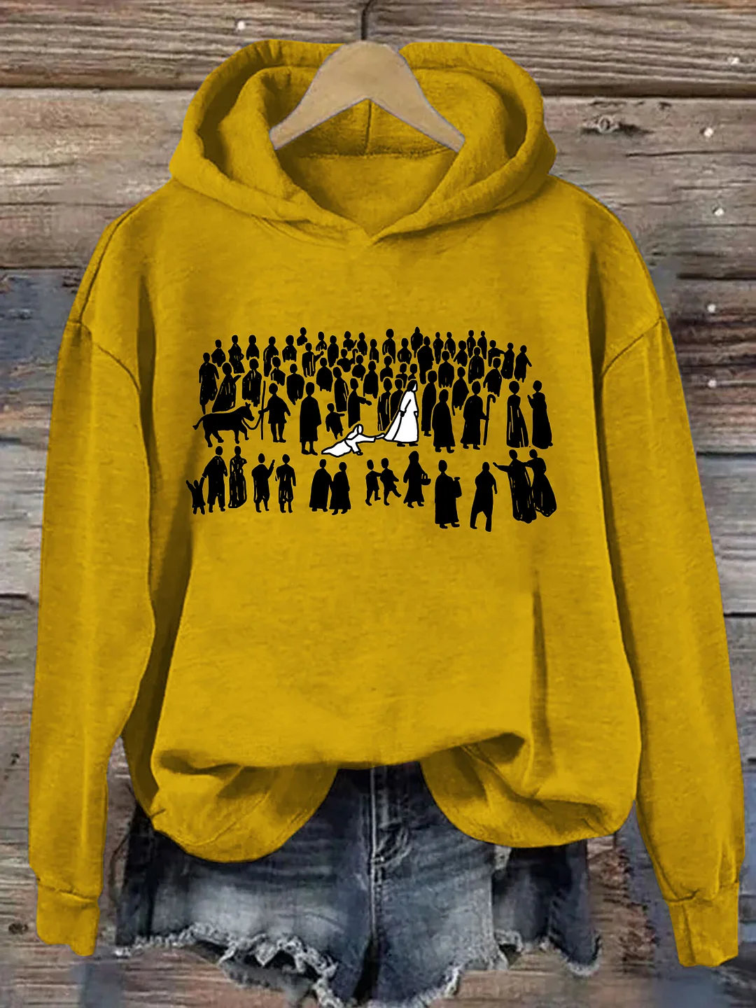 By His Wounds Christian Hoodie