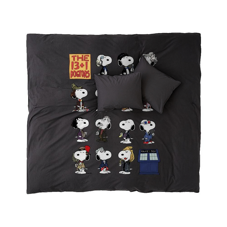 The 13 1 Dogtors, Snoopy Duvet Cover Set