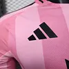 Joyfball 2025/2026 Player Version Long Sleeves Inter Miami Home Football Jersey 1:1 Thai Quality（The player version jersey is a bit tight, please pay attention to the size selection）