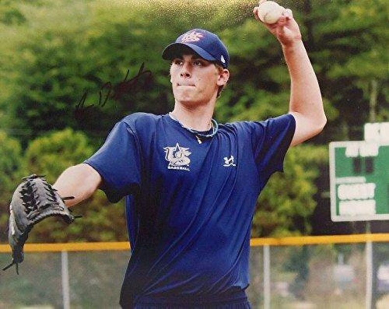Ross Detwiler Signed Autographed Glossy 8x10 Photo Poster painting (Team USA) - COA Matching Holograms