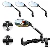 Bicycle Rearview Mirror Handlebar Bike Mirror Adjustable Angle for MTB Road Bike