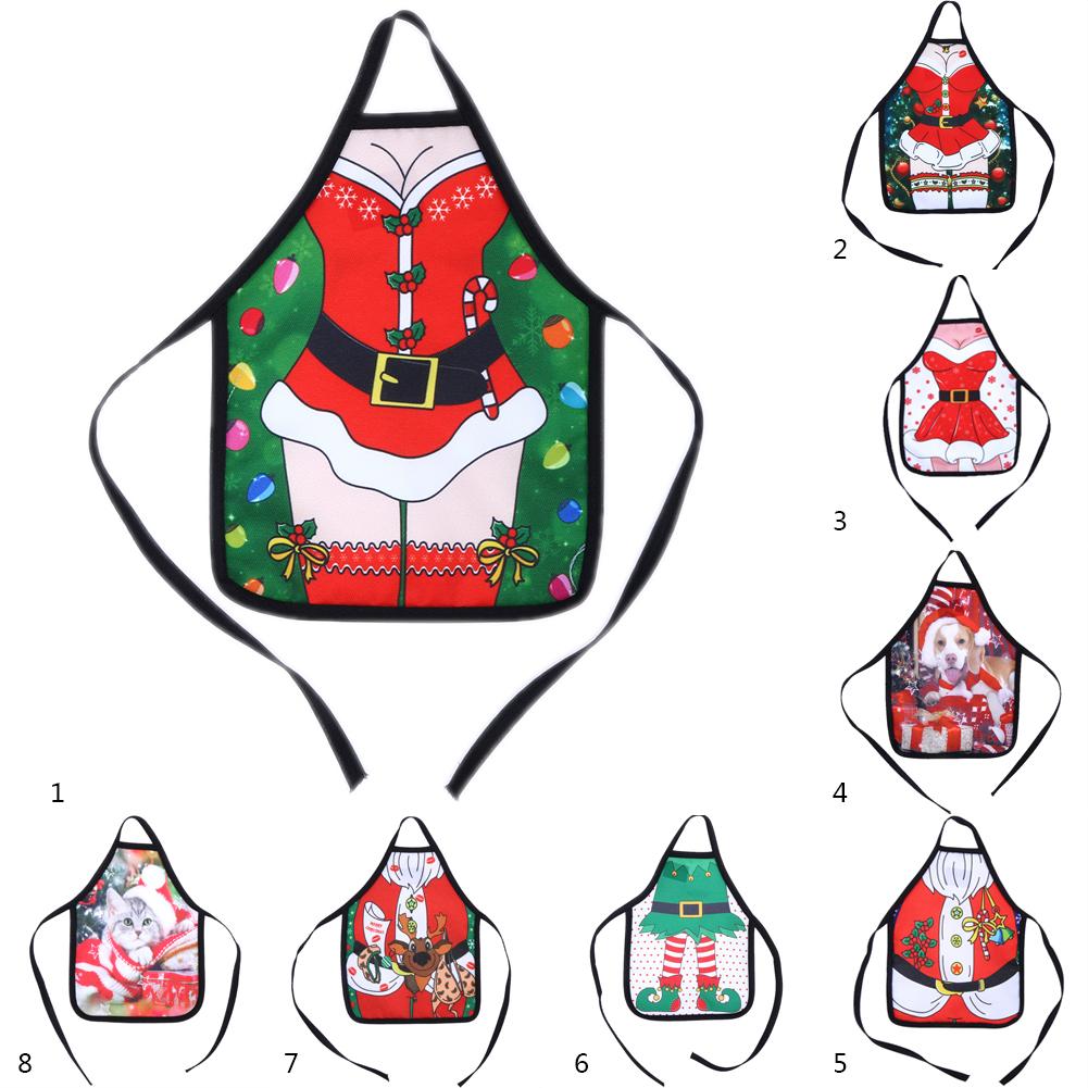 

4pcs Christmas Apron Bottle Cover For Christmas Home Decor Wine Bottle, 501 Original