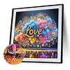 Love - Crystal Rhinestone Diamond Painting