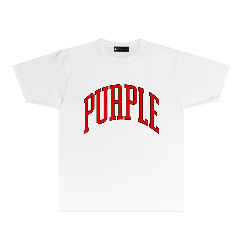 Purple 2023 new fashion T-shirt short sleeves