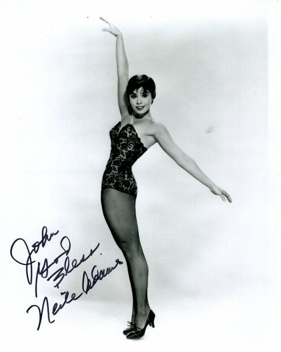 NEILE ADAMS Autographed Signed Photo Poster paintinggraph - To John WIFE OF STEVE MCQUEEN