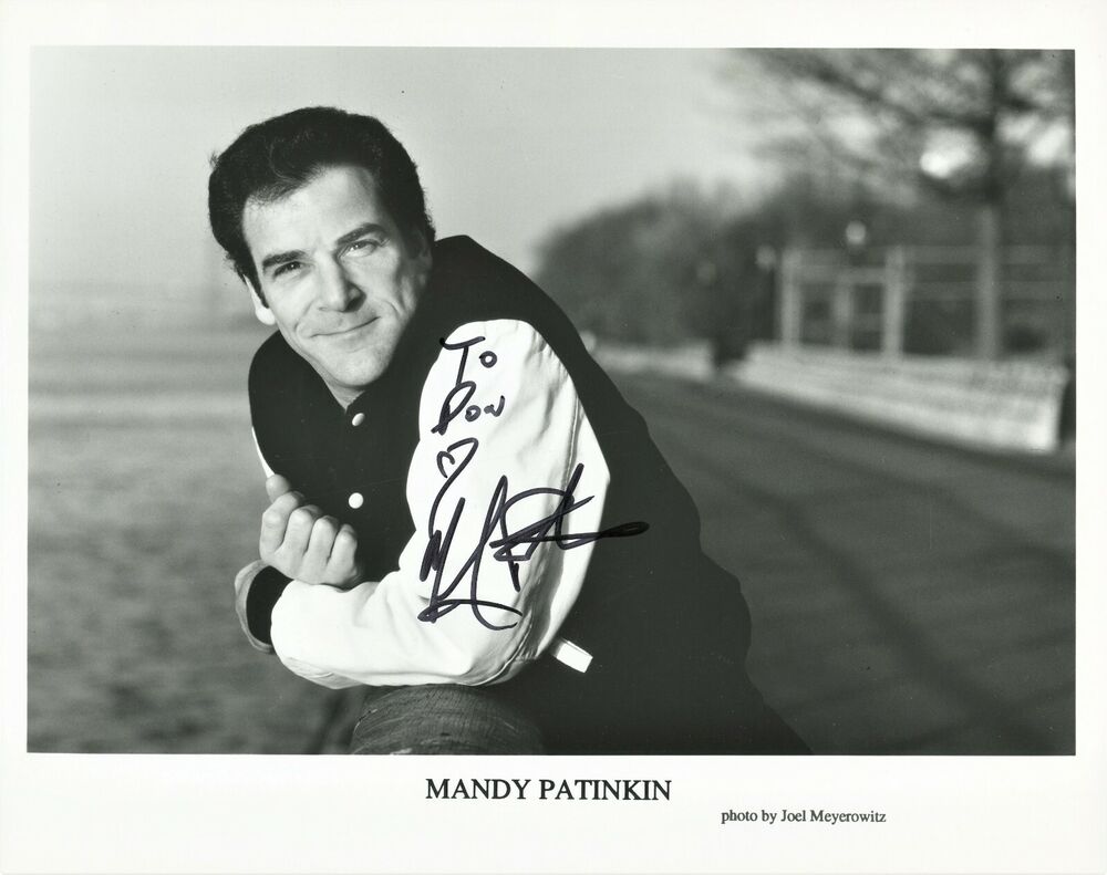 MANDY PATINKIN Signed Photo Poster painting