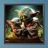 Yoda Star Wars - Rundbohrer Diamantmalerei - 40*40cm