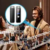 Digital Voice Recorder Type-C Rechargeable Small Tape Recorder Device with 7-Level Adjustable Voices Control for Lectures Meetings Interviews