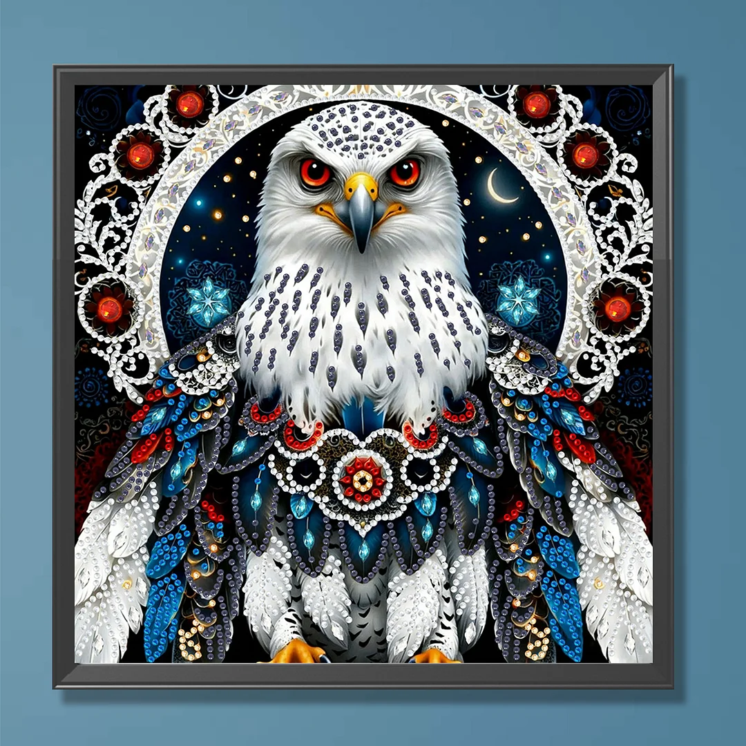 Eagle1 - Partial Special Shaped Drill Diamond Painting Kits (Canvas|30*30cm)