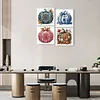 (4-Pack)Pumpkin-Full Round Diamond Painting 30*30CM