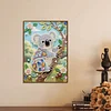 Diamond Painting-DIY Special Shaped Drill Pearl Painting Koala(30x40cm)