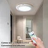 Rechargeable Ceiling Light with Remote Control Motion Sensor Battery Operated Lights for Shower Pantry Shed Hallway Porch Garage Stairs
