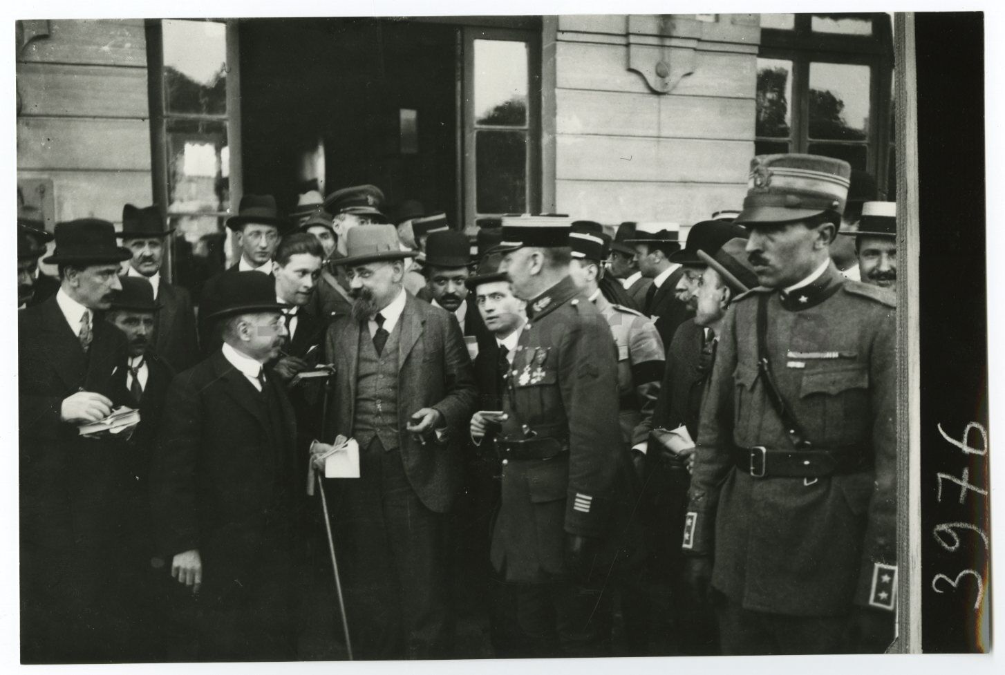 World War I - Vintage 6x9 Publication Photo Poster paintinggraph - Austrian Dignitaries