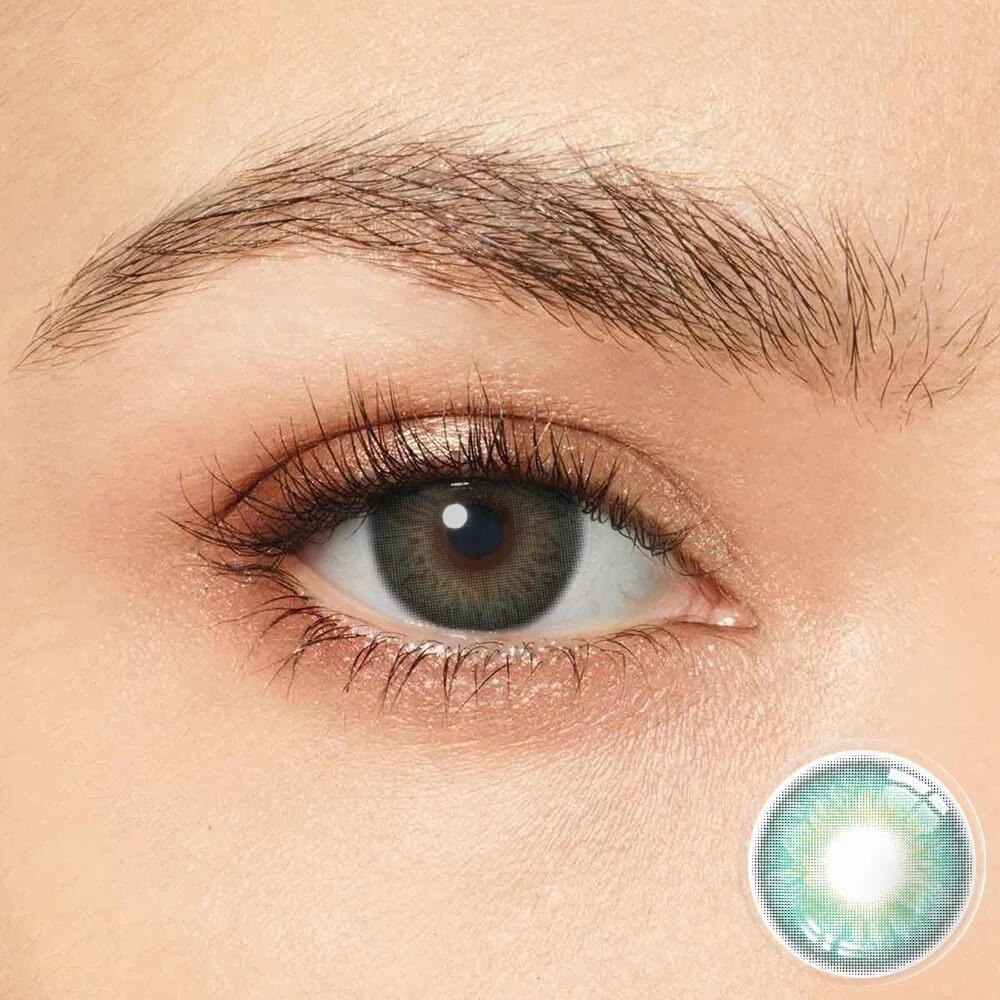 Iris II Turquoise Glow Contact Lenses