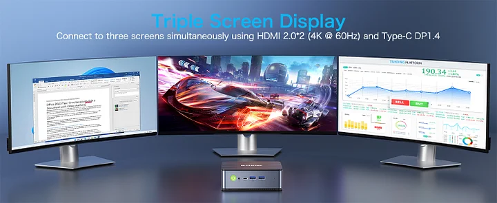 12th Gen Intel Core i7 12650H Mini PC--NucBox K3 Pro