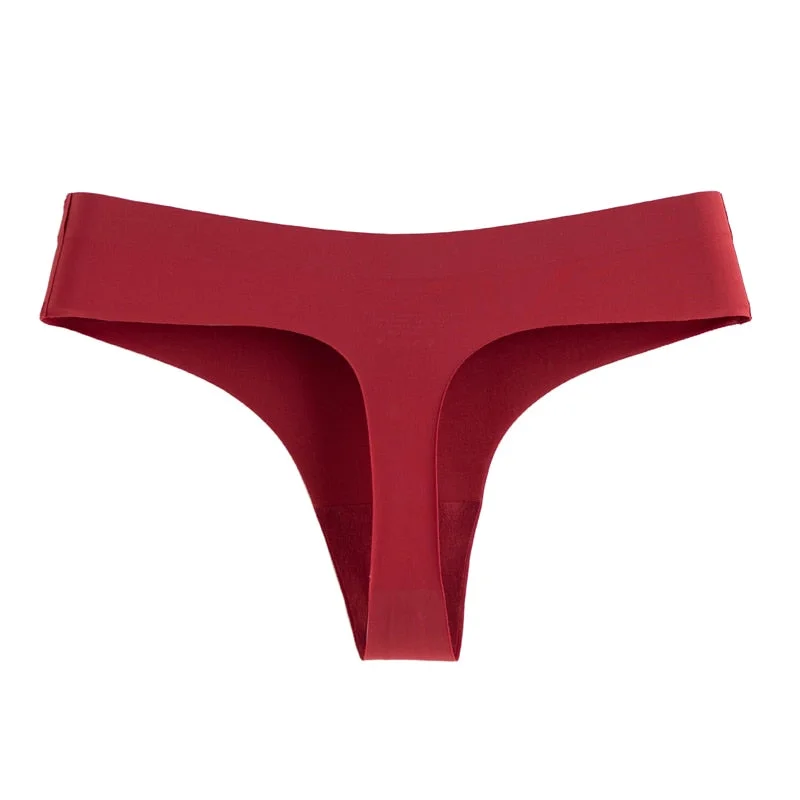 CINOON Sexy Women Thongs G String Seamless Panties Low-Rise Ladies T-back Comfortable Lingerie Female Underwear Drop Shipping