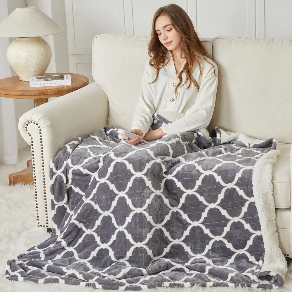 Outdoor Flannel Thermal Electric Blanket