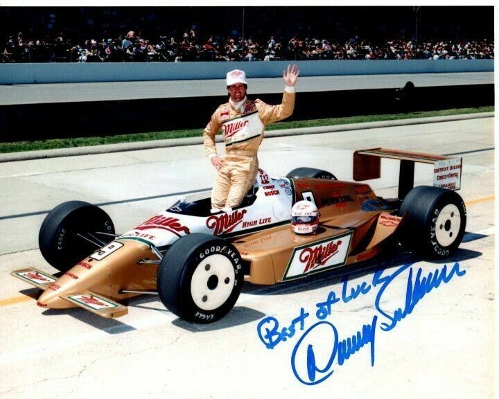 DANNY SULLIVAN Signed Autographed INDY RACE CAR DRIVER Photo Poster painting