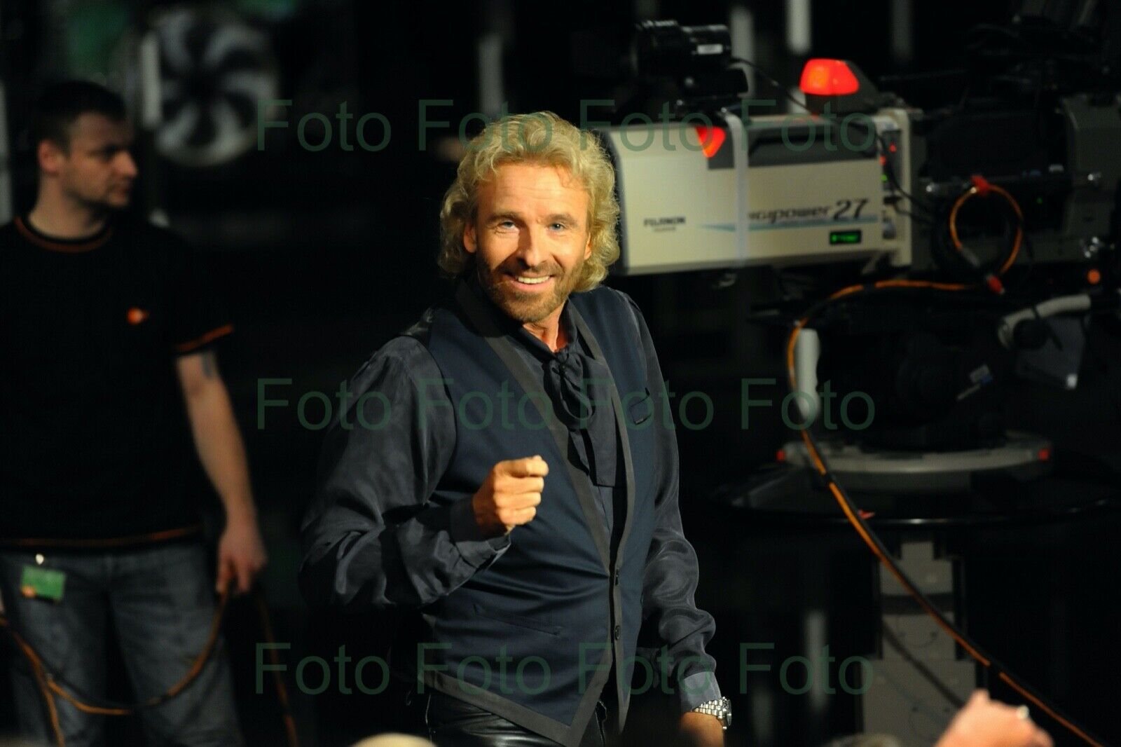 Thomas Gottschalk Film Radio Music Photo Poster painting 20 X 30 CM Without Autograph (Be-4