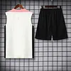 2025/2026 Psg Paris Pre-Match Training White Pink Vest+Shorts Football1:1 Thai Quality