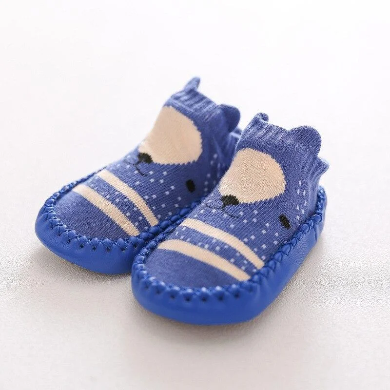 Infant Baby Socks With Rubber Soles Newborn Baby Girls Boys Shoes Autumn Baby Floor Socks Anti Slip Soft Sole Sock