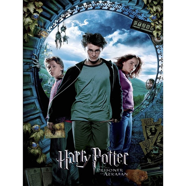 Peinture de diamant - ronde complète - harry potter